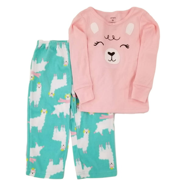 Details about   Carter's Toddler Girl 4-Piece Llama "Woke Up This Magical" Pajama PJs Set 3T 4T